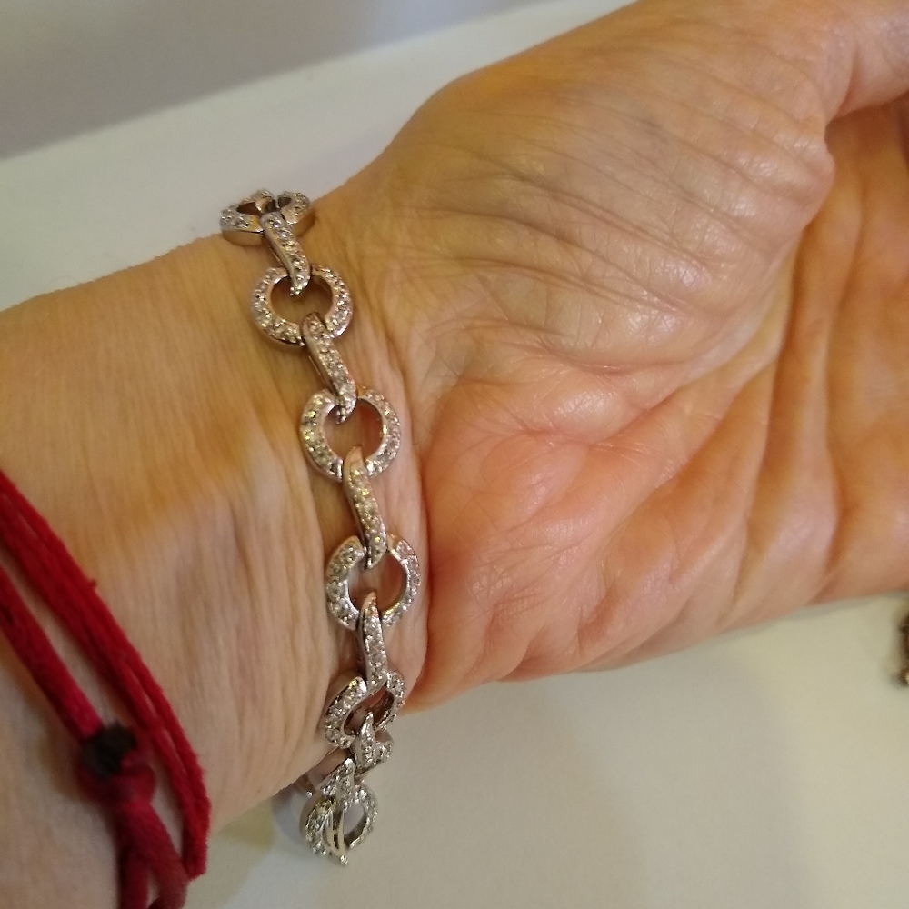 Designer Silver bracelet